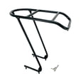 thumbnail image 1 of Almencla Front Rack Luggage Touring Carrier Racks Pannier Carrier Front Shelf Black, 1 of 8