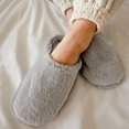 thumbnail image 4 of LAVRA Women's Fuzzy Slippers Memory Foam Comfort House Shoes, 4 of 8
