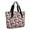 Checkered15, variant on Women's Large Tote Bag with Zipper - 20L Brown Skull Travel Beach Weekender Duffle Bag Foldable Teacher Nurse Handbag for Work, Gym Shoulder Bag - Fits 15.6" Laptop, Folds Into Pouch