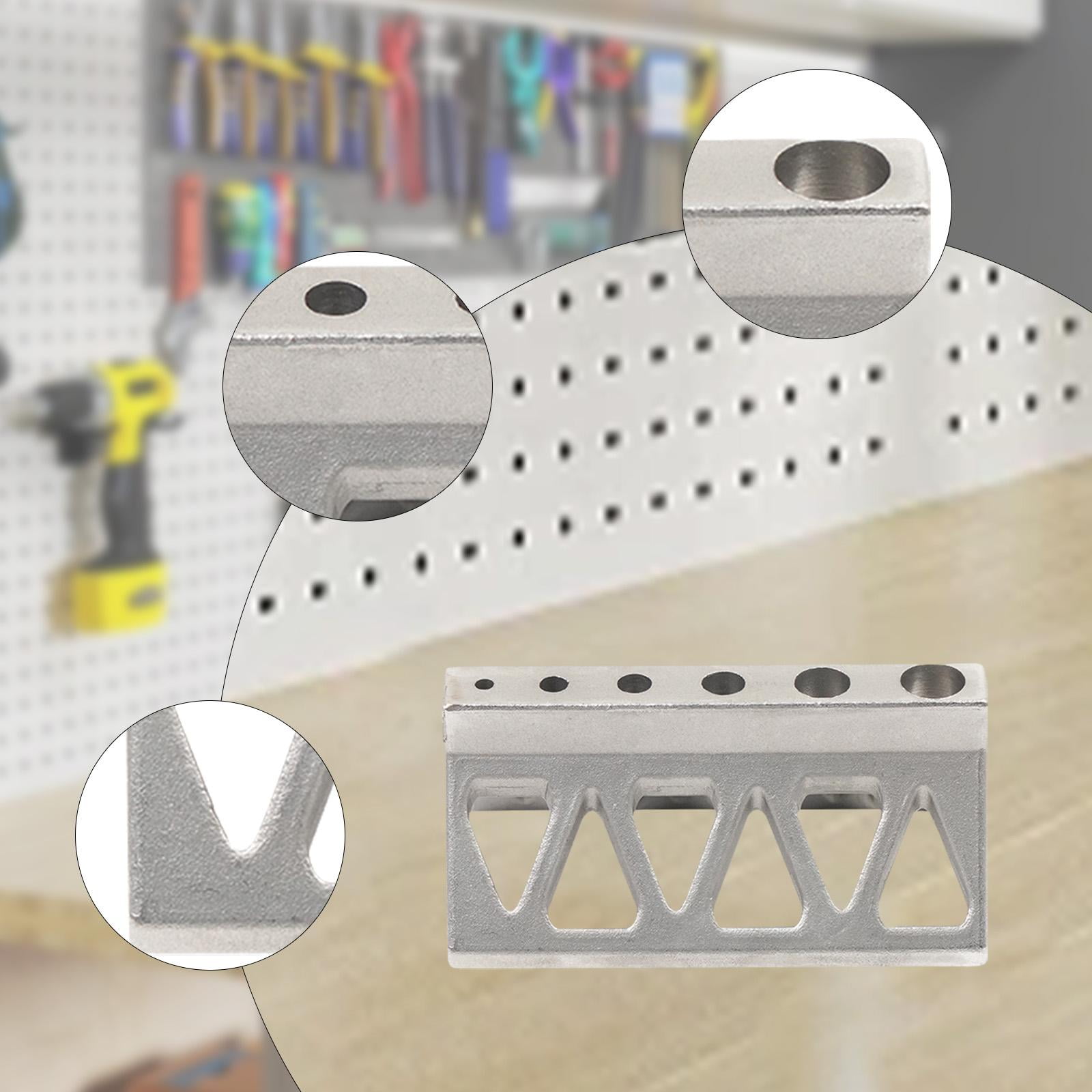 Miulika Pipe Drill Jig for Cylinder Easy to Use Compact 304 Stainless Steel Centering Tool Sturdy Fixture Drill Jig for Round Pipe