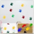 thumbnail image 3 of 10 pares de calcomanías de pared para habitación infantil con huellas de manos y pies, 3 of 6