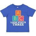 thumbnail image 3 of Inktastic 3rd Birthday 3 Year Old Alphabet Boys or Girls Toddler T-Shirt, 3 of 5