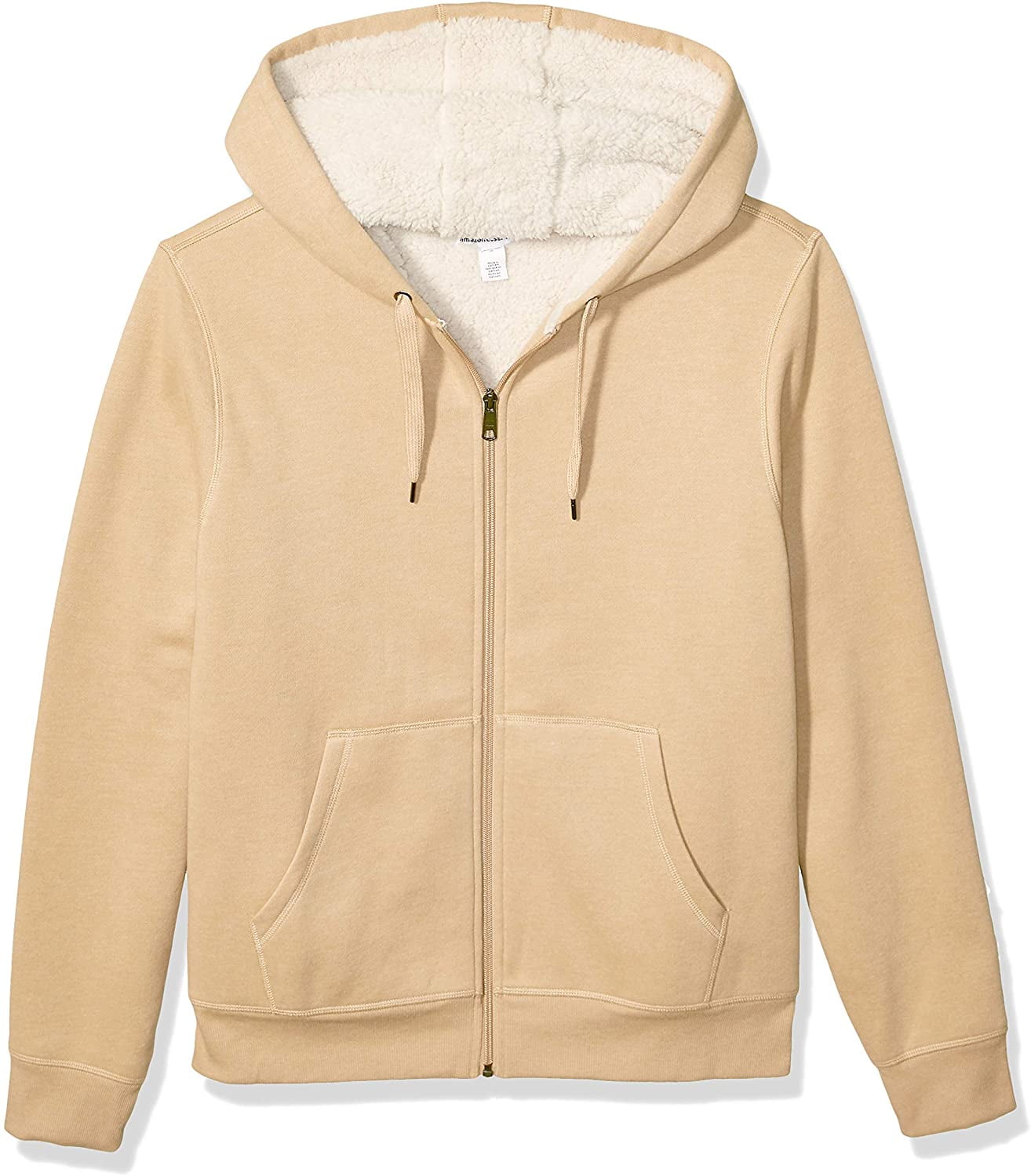 mens sherpa lined sweatshirt