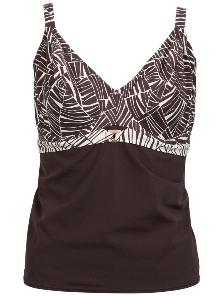 New Fantasie Womens Swimwear Zurich Underwired Plunge Tankini Top