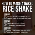 thumbnail image 3 of Naked Rice 1Lb - Organic Brown Rice Protein Powder - Vegan Protein Powder, GMO Free, Gluten Free & Soy Free. Plant-Based Protein, No Artificial Ingredients - 15 Servings, 3 of 5
