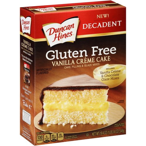 Duncan Hines Gluten Free Vanilla Creme Cake Mix 19.4 oz