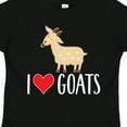 thumbnail image 4 of Inktastic Goat Cute I Love Goats Farm Animal Boys or Girls Toddler T-Shirt, 4 of 5