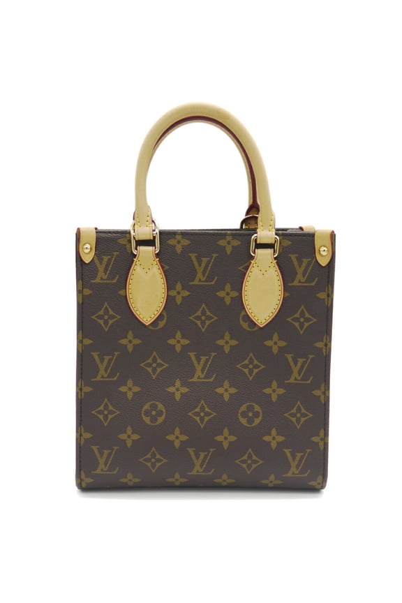 Pre-Owned LOUIS VUITTON Louis Vuitton Sac Plat BB Monogram M46265 Handbag Shoulder