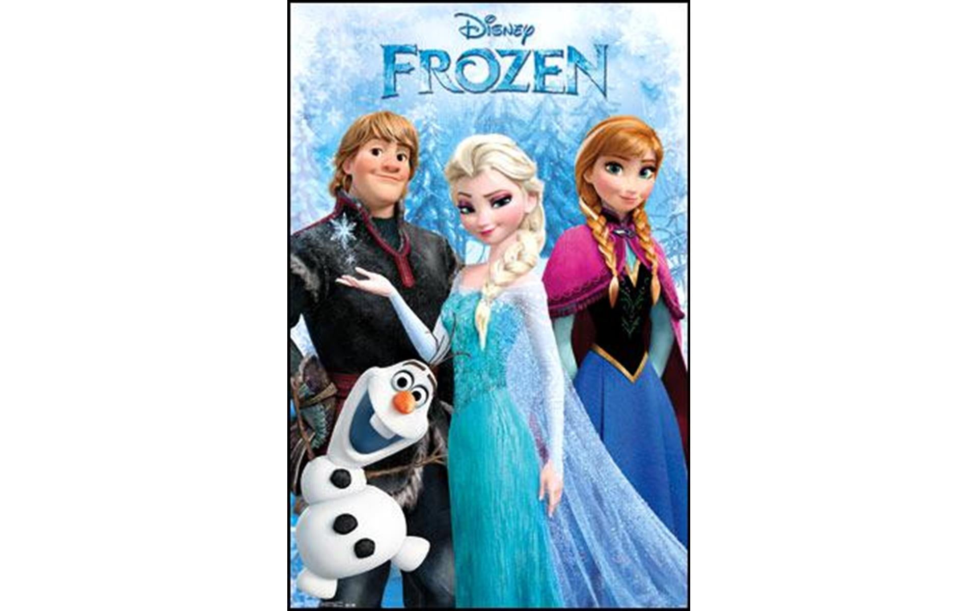 Trends Intern Poster Disney Frozen Group Walmart Com