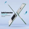 thumbnail image 4 of IBENZER Hexpact MacBook Air 13 Inch Case 2022 2021 2020 2019 Release New M1 A2337 A2179 A1932, Heavy Duty Protective Case with Screen Lock for Apple Mac 13 with Touch ID, Midnight Green,HPE-AT13-MTGN, 4 of 8