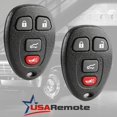 thumbnail image 2 of Mando a distancia de entrada sin llave para coche con llave de encendido, compatible con Chevy Suburban Tahoe Traverse/GMC Acadia Yukon/Cadillac Escalade SRX/Buick Enclave/Saturn Outlook, juego de 2, 2 of 5