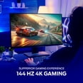 thumbnail image 3 of Monster 8K HDMI Cable 4ft, Ultra High Speed HDMI 2.1 Cord with LED Connectors, 48Gbps, 4K 144Hz Gaming, HDR for PS5, Xbox, TV, Monitor, 3 of 10