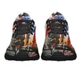 thumbnail image 5 of Memorial Day Veteran Stnd For The Kneel For The Cross Shoes Sneakers Black Size 9.5, 5 of 7