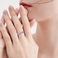 thumbnail image 2 of Corazón de las mujeres de melocotón anillo de tamaño anillo adecuado para la mayoría de las mujeres exquisito día de San Valentín Anillo Anillo de cumpleaños, 2 of 8