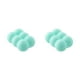 thumbnail image 2 of Bewildely Caja de almacenamiento de pastillas portátil con 6 ranuras, caja dispensadora de pastillas con 6 rejillas, organizador de pastillas, contenedor, Azul 2piezas Bewildely CBP167904, 2 of 6