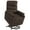 Brown, variant on vidaXL Power Lift Recliner Electric Lift Chair for Home Theater Cinema Fabric