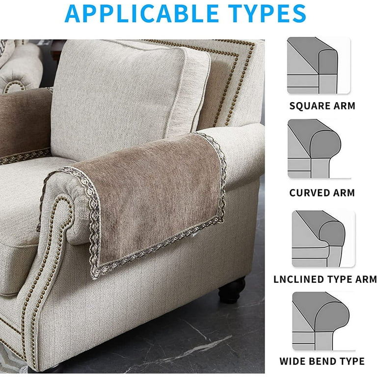 Lace sofa arm covers sale