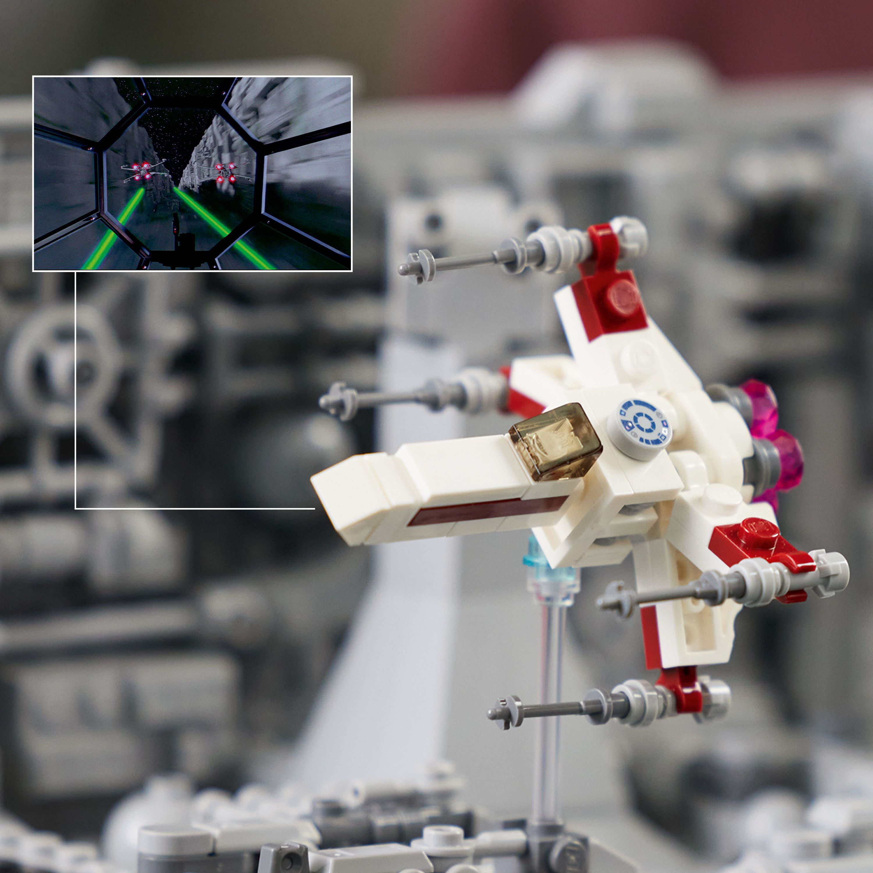 Jeux de construction Lego Star Wars - Attack on the Death Star - diorama, Affiches, cadeaux, merch