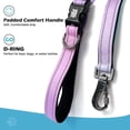 thumbnail image 3 of Heavy Duty Dog Leash, 4-7FT Shock Absorbing Bungee with 2 Padded Handles, Metal Carabiner & Seatbelt for Large Dogs, 3 of 7