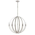 thumbnail image 2 of Elk Home 26-Inch Wide Rotunde Chandelier, Contemporary, Beechwood, 2 of 5