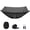 Black, variant on 2-In-1 Camping Hammock With Mosquito Net 1.6lbs Ultralight Parachute Nylon Hanging Bed For Outdoor Survival Travel Backyard