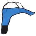 thumbnail image 4 of Nimomo Tir à l'arc Poitrine Protecteur Tir Chasse Poitrine Protecteur Réglable Respirant Maille Arc Flèche Protection Poitrine Outil(Bleu), 4 of 5