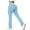 Light Blue, variant on absuyy Yoga Pants for Women Tummy Control High Waisted Workout Cargo Pants Multiple Pockets Stretchy Sport Pants Green L