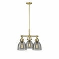 thumbnail image 3 of Innovations Lighting - Newton Bell - 3 Light Stem Hung Pendant In Industrial, 3 of 4