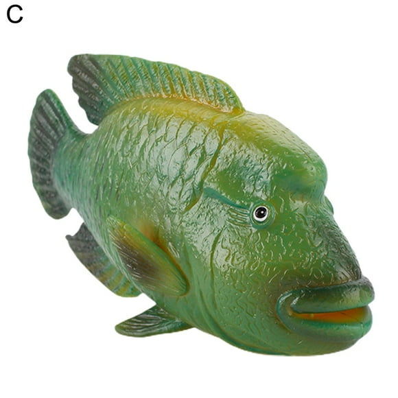 Modèle d'Animal des Océans Modèle d'Animal des Océans Simulation Vivaneau Rouge Cheilinus Undulatus Jouets Miniatures d'Animaux des Océans Ornement de Bureau Cadeau pour la Maison