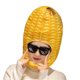 thumbnail image 1 of Capucha fotográfica con forma de fruta colorida y brillante, suave felpa, para la cabeza, con apertura para la cara, accesorio para fiesta de disfraces de celebridades de Internet, 1 of 8