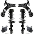 thumbnail image 3 of Detroit Axle - AWD Front Struts Lower Control Arms Ball Joints Inner Outer Tie Rods Boots Replacement for 2001-2003 Toyota Highlander - 12pc Set, 3 of 7