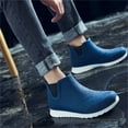 thumbnail image 2 of NOKIO Men'S Casual Outdoor Waterproof Short Rain Footwear Short Shaft Rain Booties For Men, Men Rain Slip Casual Shoes Short On Boots Water Ankle Outdoor Fashion Men's Casual Shoes, 2 of 5