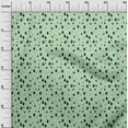 thumbnail image 3 of oneOone Tissu Coton Vert Menthe Abstrait pour Robe Tissu Imprimé au Mètre 56 Pouces de Large, 3 of 5