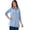Azure Mist, variant on Women's Plus Size Stretch Poplin Shirt