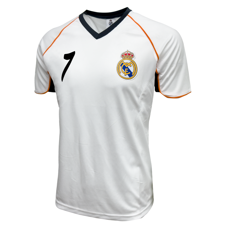 Real Madrid ユニフォーム Rhinox Men's Real Madrid Performance Jersey, Athletic Shirt
