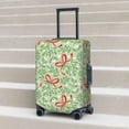 thumbnail image 6 of Pofeuu leaves bows Print Luggage Suitcase Cover Protector Luggage Washable Covers Aesthetic for 18/24/28/32 inch Luggage（No luggage included）-Medium, 6 of 7