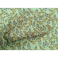 thumbnail image 4 of oneOone Tissu Popeline de Coton Imprimé Feuilles 56 Pouces de Large, 4 of 4