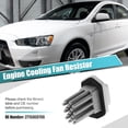 thumbnail image 2 of Unique Bargains HVAC Car Blower Motor Control Module Resistor 27150ED70A Fit for Nissan Primera P12 2002-2008 for Toyota, 2 of 7