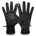thumbnail image 1 of Guantes impermeables para motocicleta, forro polar térmico para exteriores, resistentes al agua, pantalla táctil, accesorios para montar en moto, invierno, 1 of 5