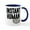 White/Navy Inside, variant on CafePress - Instant Human Just Add Coffee Mug - 11 oz Ceramic Mug - Novelty Coffee Tea Cup