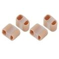 thumbnail image 2 of 4pcs Bunion Corrector Set, Toe Separators Stretcher with 2 Loops, Elastic Bunion Correcting Separators for Overlapping Toes for Women Men - Can Be Cropped, 2 of 7