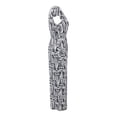 thumbnail image 3 of Ropa Playa Ocean Pacific para Mujer Jumpsuit Sin Manga Cuello V Estampado Geometrico Multicolor Talla G, 3 of 4