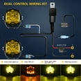 thumbnail image 3 of 1Pcs 5inch LED Work Light Pods Spot Flood Combo Beam Fog Lamp Offroad Driving Light, 3 of 8