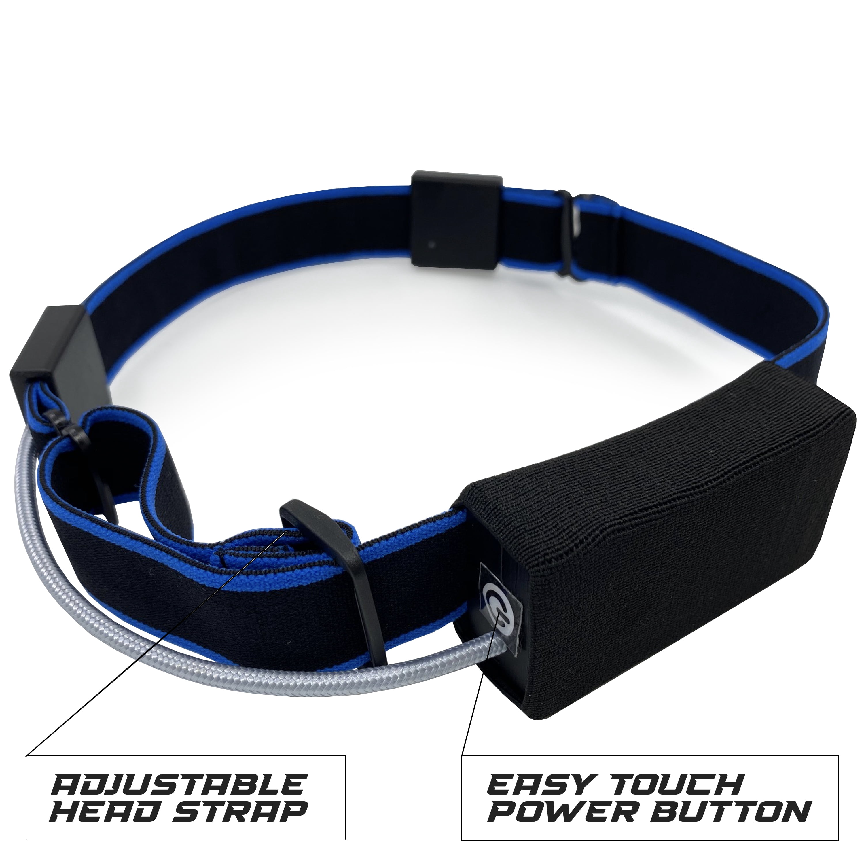 Athletic Works Adjustable LED 160 Lumens Headlamp 210 Degree Illumination, AAA Batteries, 0.2 lb