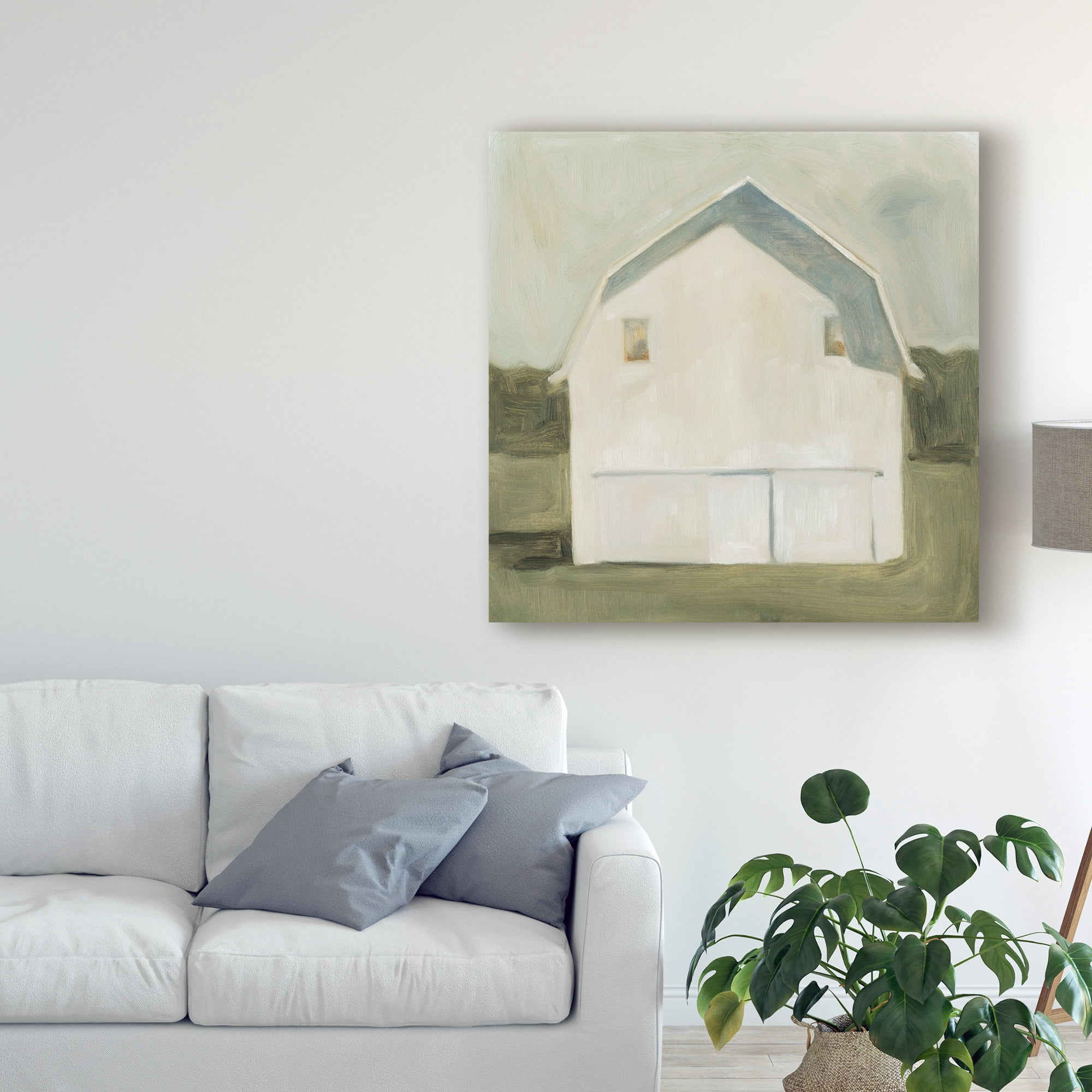 Trademark Fine Art 'Serene Barn VI' Canvas Art by Emma Scarvey