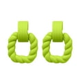 thumbnail image 3 of Modern Geometric Rectangle Acrylic Statement Earrings for Women Contemporary Fashion Jewelry Accessory, 3 of 3