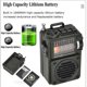 thumbnail image 3 of Portable Full Band Radio Mw/fm /sw/wb Receiver Support Bluetooth/tf Card Playback, 3 of 4