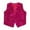 a-Hot Pink27411, variant on FINALGANG Boys Kids Solid Color Sequin Cropped Vest Sleeveless V Neck Button Closure Shiny Formal Waistcoat For Party Special Occasions White 8-9 Years