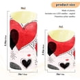 thumbnail image 4 of Iauyy Flameless Candles Battery Operated LED Pillar Candles with Remote and Timer, Black and Red Set of 2 （S), 4 of 8