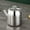 Silver4, variant on 48 Ounce Stainless Steel Teapot, Short Spout Water Pitcher with Ergonomic Handle, Mirror Polished Multi-Purpose Carafe for Cold Water Juice Coffee, 1 Piece